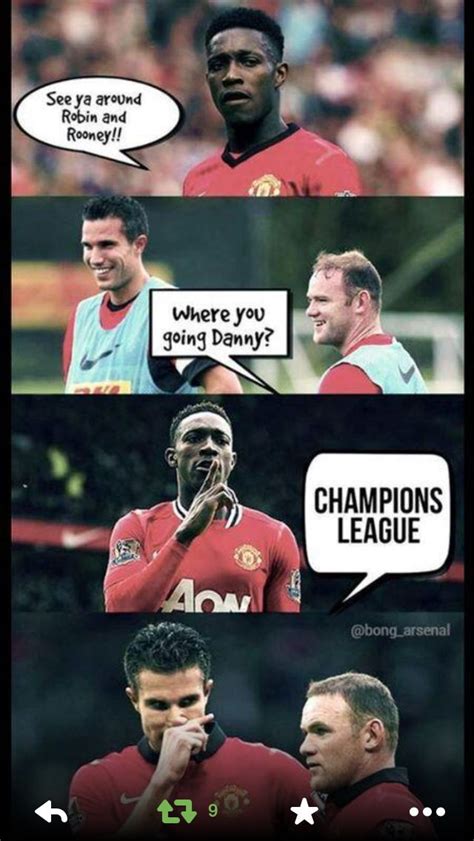 Some friendly banter never goes a miss. | Football jokes, Sports humor, Champions league