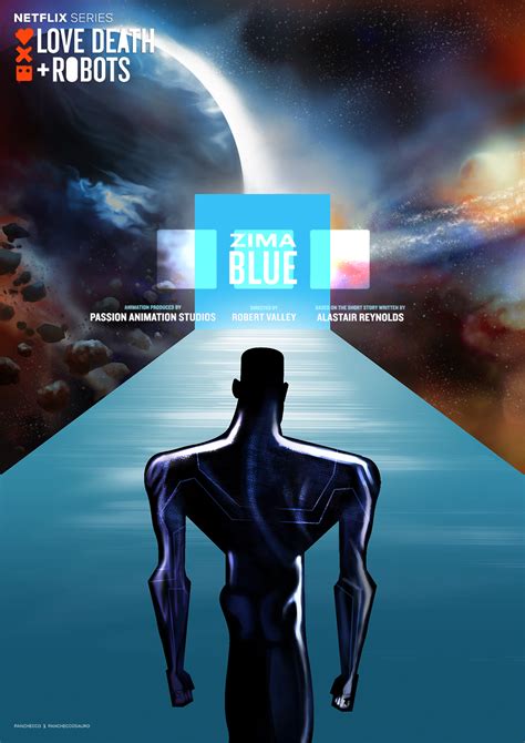 Zima Blue (Love Death and Robots) by Panchecco on DeviantArt