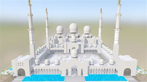 GRAND MOSQUE - Dubai - 3D model by Filcomet [9666385] - Sketchfab