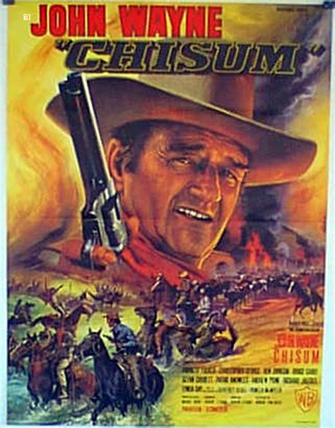 "CHISUM" MOVIE POSTER - "CHISUM" MOVIE POSTER