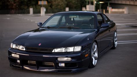 Download Nissan Silvia S14 Kouki Car Jdm Tuning Wallpaper And - Nissan Silvia S14 Black On Itl.cat