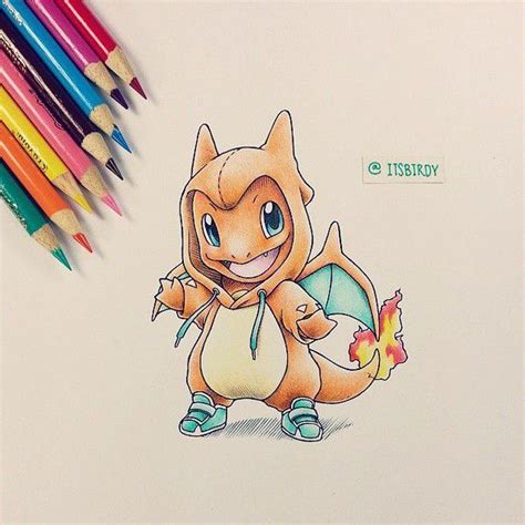 Twitter | Pokemon drawings, Pokemon, Charmander drawing