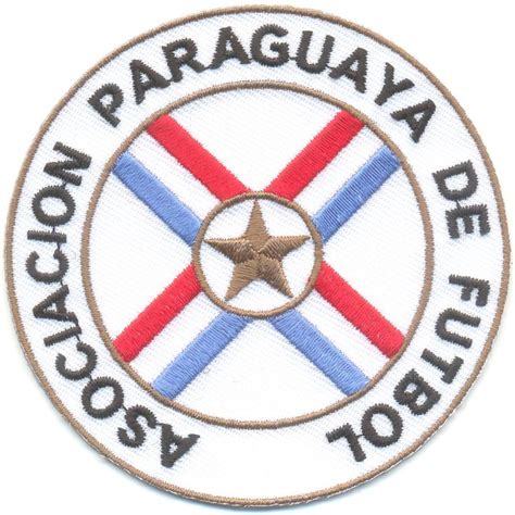 Paraguay National Football Team Soccer Badge Iron On | Etsy