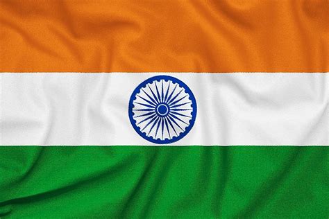 What Do The Colors And Symbols Of The National Flag Of India Mean? - WorldAtlas.com