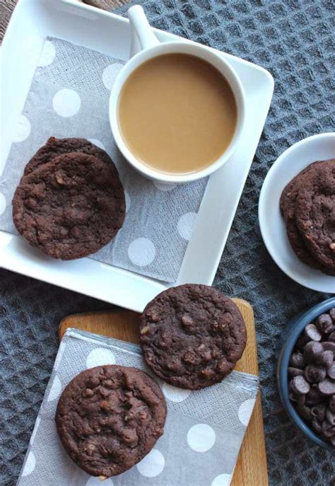 Irish Cream Chocolate Cookies Recipe | Vegan in the Freezer