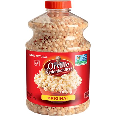 Orville Redenbacher's Original Gourmet Yellow Popcorn Kernels, 45 Ounce - Walmart.com