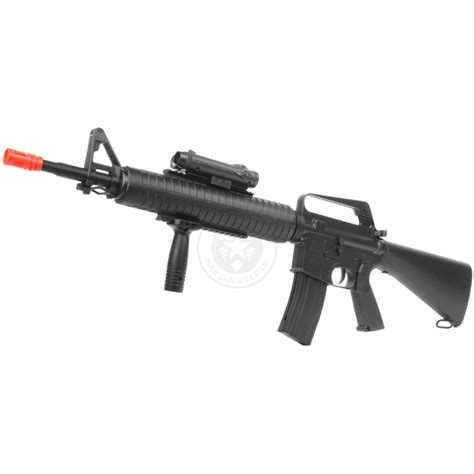 300 FPS WellFire M16A3 Spring Airsoft Rifle - w/ Tactical Accessories | Airsoft Megastore