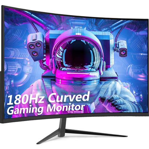 Buy Z-Edge 24-inch Curved Gaming Monitor 180Hz Refresh Rate, 1ms MPRT ...