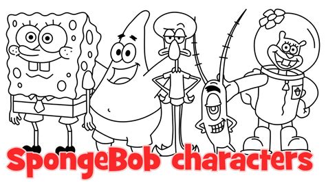 Spongebob Cartoon Drawing at GetDrawings.com | Free for personal use Spongebob Cartoon Drawing ...