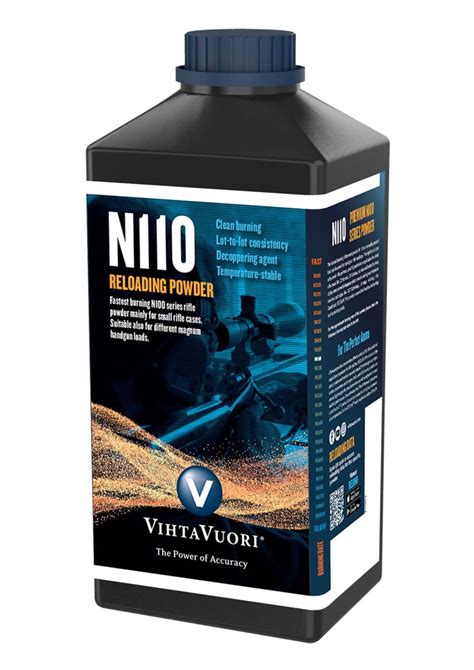 Vihtavuori N110 Powder | Load Data