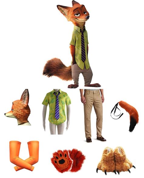 Nick Wilde Costume | Carbon Costume | DIY Dress-Up Guides for Cosplay ...