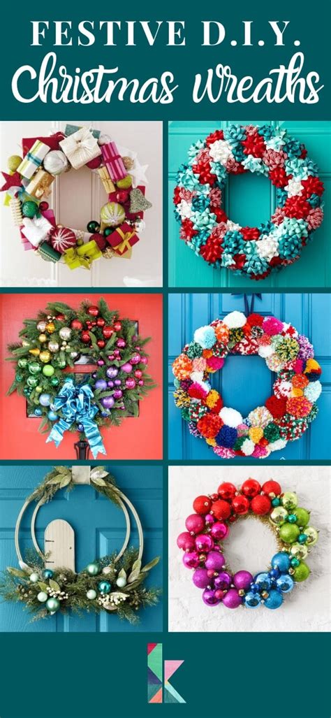 Festive DIY Christmas Wreath Ideas