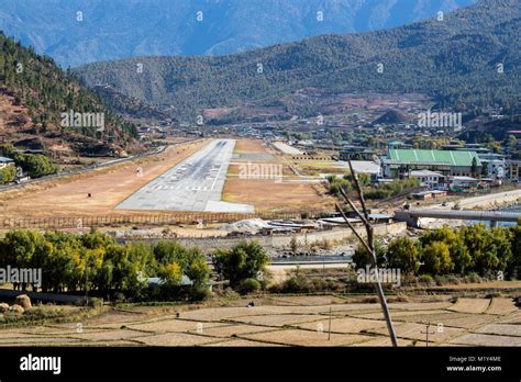 Paro airport hi-res stock photography and images - Alamy