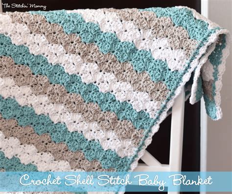 Shell Stitch Baby Blanket - Free Pattern