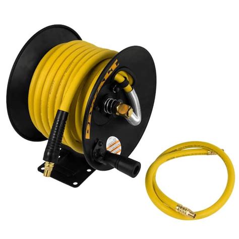 DEWALT 3/8 in. x 50 ft. Manual Hose Reel DXCM024-0348 - The Home Depot