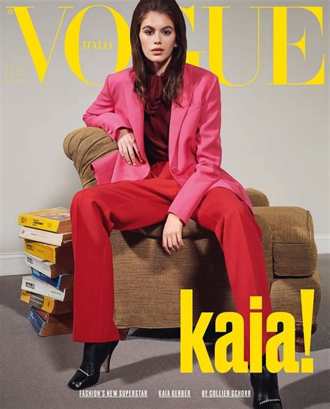 KAIA GERBER in Vogue Magazine, Italy July 2018 – HawtCelebs