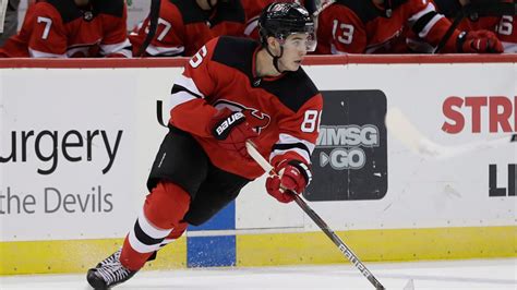 Devils’ Jack Hughes day-to-day with upper-body injury