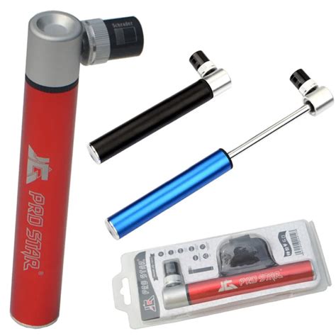 Road Bike MTB Alloy Cycling Bicycle Mini Pump Presta/Schrader Valve ...