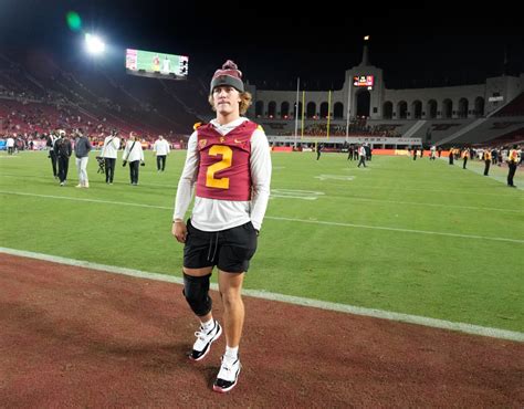 USC QB Jaxson Dart’s status for Notre Dame still up in air – Orange County Register