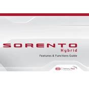 Free Kia Sorento Hybrid 2021 Features and Functions Guide PDF | Manualsnet