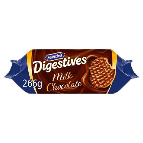 McVitie's Milk Chocolate Digestives Biscuits 266g - £1.9 - Compare Prices