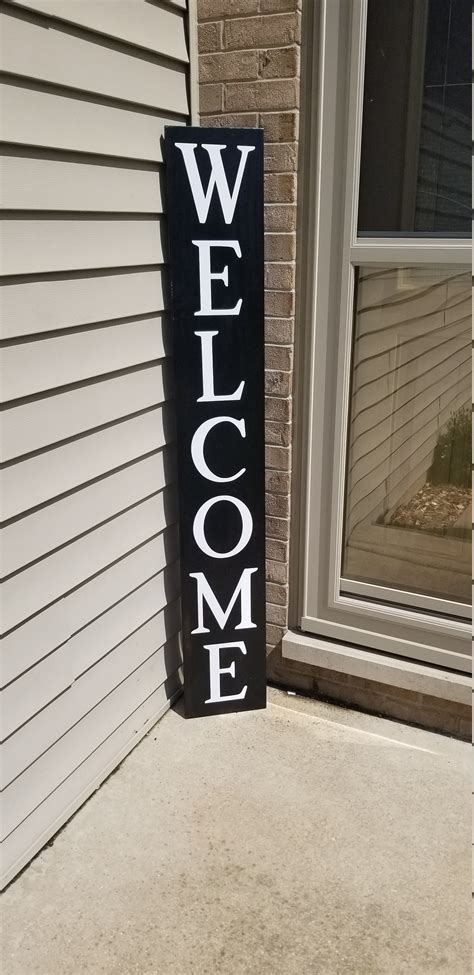 Welcome Porch Board Signs