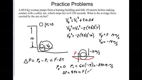 solved problems on impulse and momentum