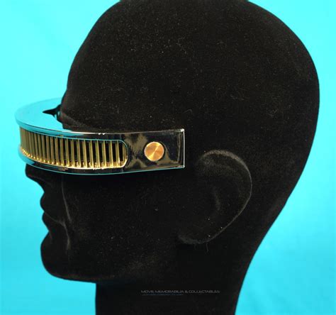 Star Trek TNG: GEORDI LAFORGE Hero (!) Visor | Hollywood relics