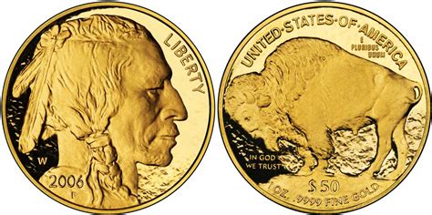 Gold American Buffalo Bullion Coins - US Coin Prices and Values