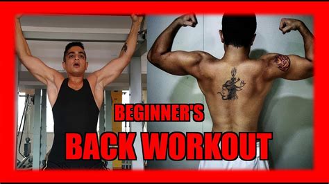 Back Workout For Beginners | BeerBiceps Workout - YouTube