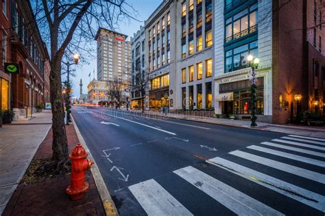 King Street, in Downtown Lancaster, Pennsylvania. Editorial Photo - Image of urban, tourism ...