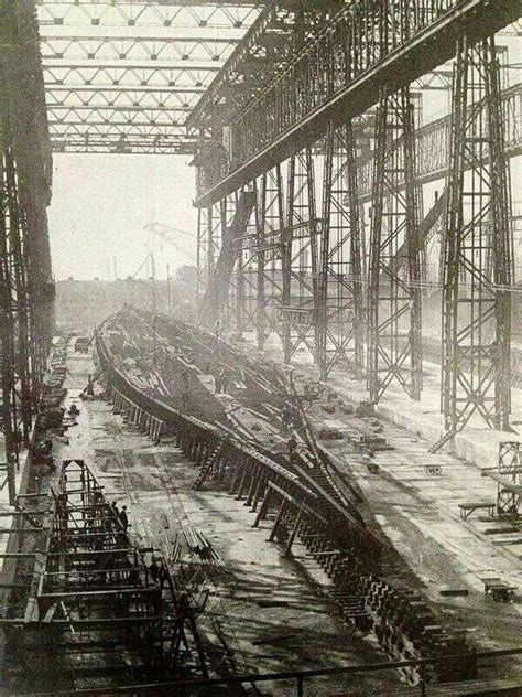 Titanic's construction | Rms titanic, Titanic ship, Titanic