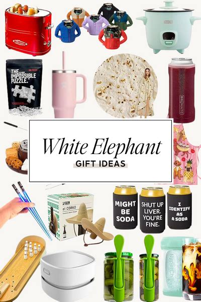 45 of the Best White Elephant Gift Ideas for 2023 - By Sophia Lee