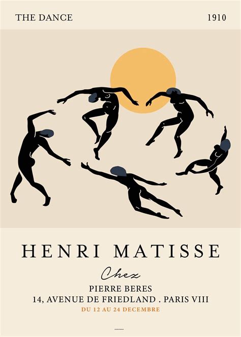 Matisse The Dance | Art exhibition posters, Matisse art, Art collage wall