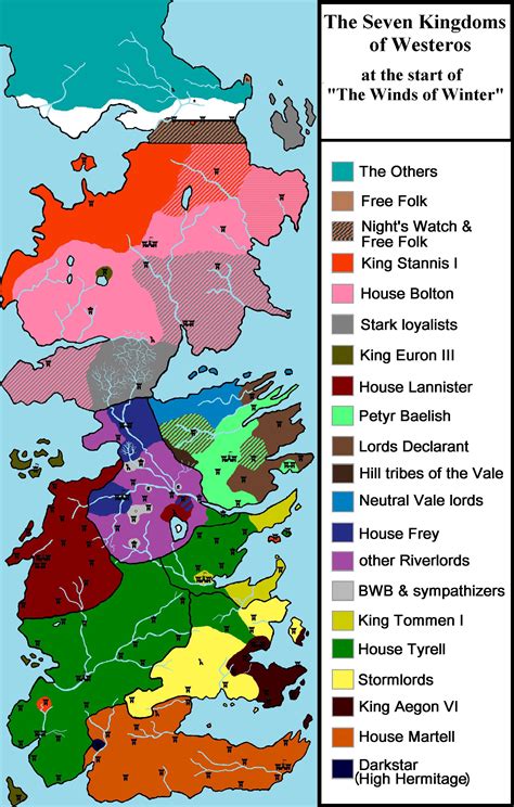 The Seven Kingdoms Game Of Thrones Westeros Westeros Map Game Of | Porn ...