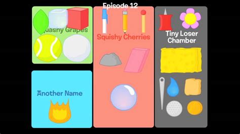 BFDI Elimination Order - ANIMATED! - YouTube