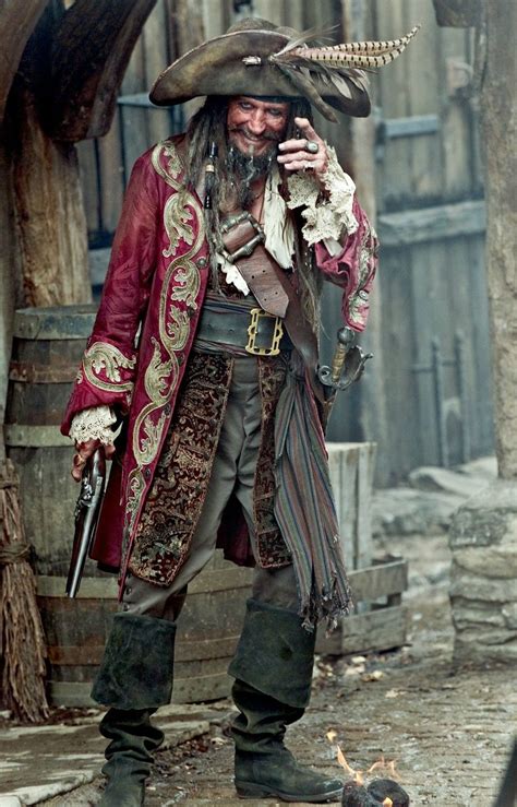 Captain Teague Character | Captain Teague Sparrow | Pirate outfit, Pirate art, Keith richards ...