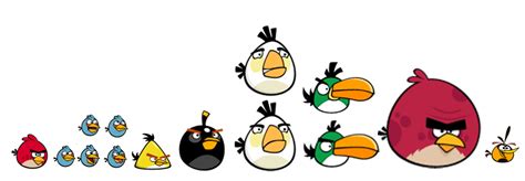 Image - All birds classic and modern.png - Angry Birds Wiki