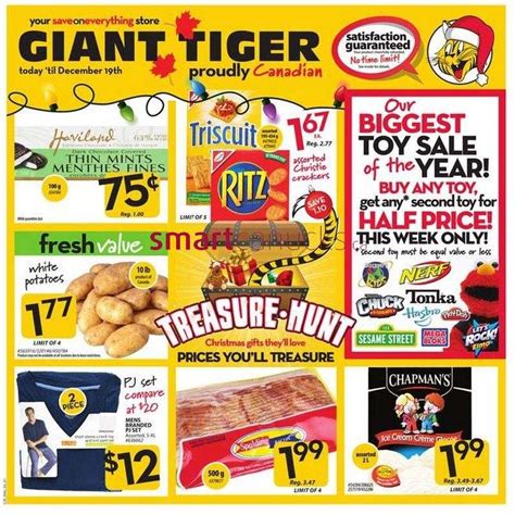 Giant Tiger flyer Dec 12 to 19