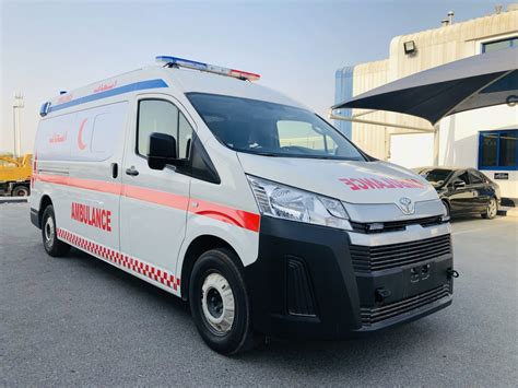 Toyota HiAce High Roof Ambulance 2024 Type C — Monstro Hard