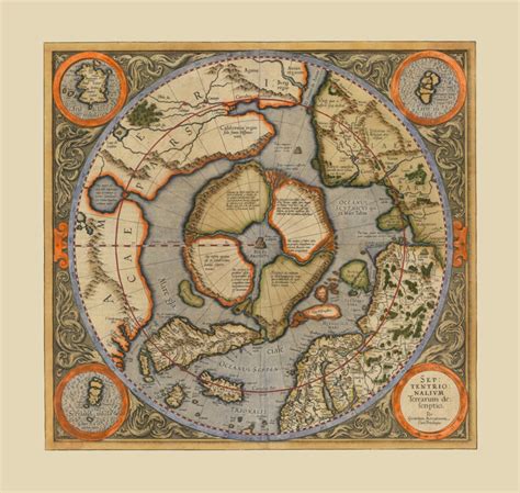 Rupes Nigra Map, Digital Download, North Pole Map, Black Rock, Black Magnet, Hidden History ...