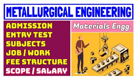 Metallurgical Engineering | Salary , scope , fees and subjects of metallurgical engineering ...