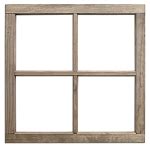 Salvaged Burlap Weathered Wood Frame by BCI Crafts