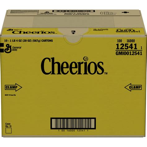 Cheerios™ Gluten Free Cereal Box Giant Size 20 oz | General Mills ...