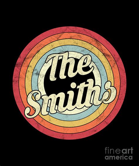 The Smiths - Retro Style Digital Art by Rocking The Things - Fine Art America