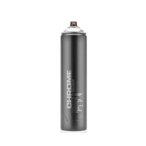 Montana Silver Chrome Spray Paint 600ml - Spray Paint from Graff City ...