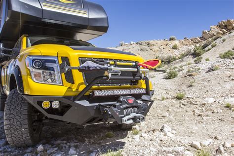 Overlander Dream Setup - Lifted Nissan Titan XD With a Camper — CARiD.com Gallery