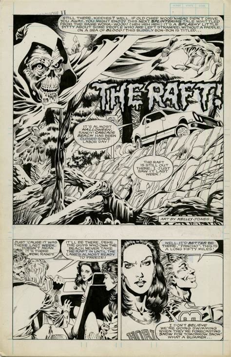 Artist Kelley Jones digs up his unpublished CREEPSHOW 2 comic story just in time for the ...