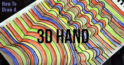 Super Cool 3-D Hand Art