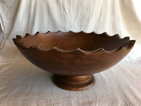 Large Rustic Salad or Fruit Bowl | Rustic salad, Bowl, Wooden bowls